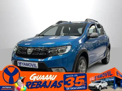 Usado Dacia Sandero Stepway Ambiance 90 CV (66 kW) 2017 Azul Berlina