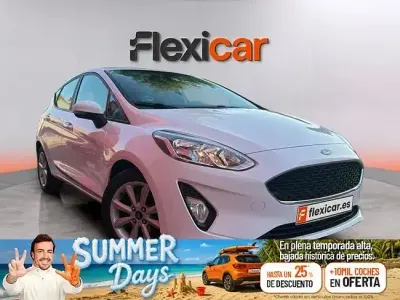 Usado Ford Fiesta Trend 100 CV (73 kW) 2017 Blanco Utilitario