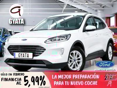 Usado Ford Kuga Titanium 120 CV (88 kW) 2021 Blanco SUV