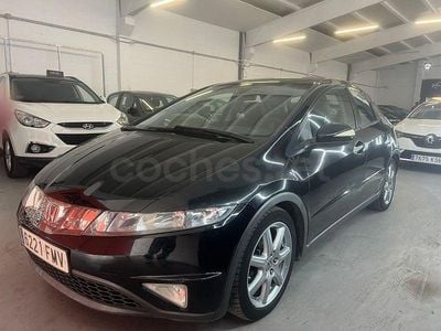 Usado Honda Civic Sport 140 CV (102 kW) 2007 Negro Berlina