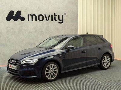 Usado Audi A3 S-Line 150 HP (110 kW) 2020 Azul Sedan