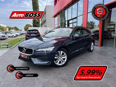 Azul Usado 2022 Volvo V60 Ultimate Familiar | 23.900 €