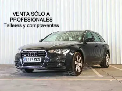 Usado Audi A6 245 CV (180 kW) 2011 Negro Familiar