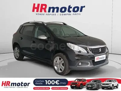 Usado Peugeot 2008 Style 82 CV (60 kW) 2016 Negro SUV