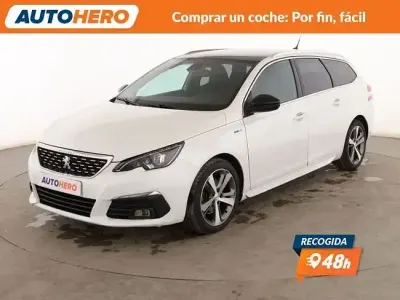 Usado Peugeot 308 GT-line 150 CV (110 kW) 2018 Blanco Familiar
