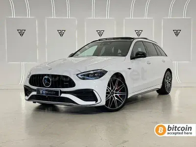 Usado Mercedes C43 AMG 408 CV (300 kW) 2024 Blanco Familiar