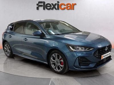 Usado Ford Focus ST-Line X 125 CV (91 kW) 2023 Azul Berlina