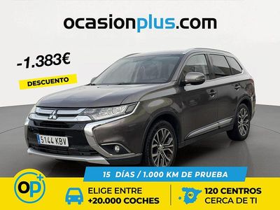Usado Mitsubishi Outlander Motion 150 CV (110 kW) 2017 Marrón SUV
