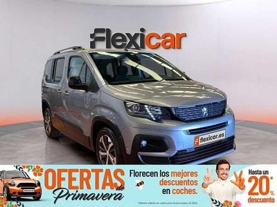 Usado Peugeot Rifter GT-line 131 CV (96 kW) 2020 Gris Monovolumen