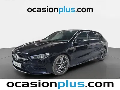 Usado Mercedes CLA250e Shooting Brake AMG 224 CV (164 kW) 2020 Negro Familiar
