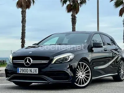 Usado Mercedes A45 AMG 381 CV (280 kW) 2017 Negro Utilitario