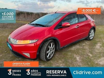 Usado Honda Civic Sport 140 CV (102 kW) 2008 Rojo Utilitario