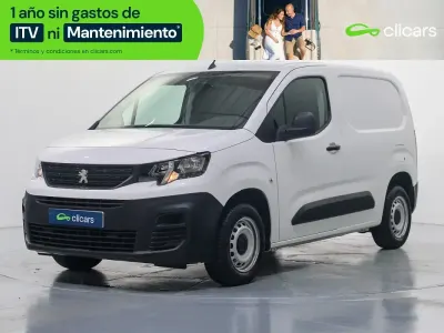 Usado Peugeot Partner 75 CV (55 kW) 2019 Blanco Monovolumen
