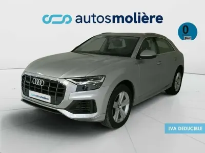 Usado Audi Q8 381 CV (280 kW) 2021 Gris SUV