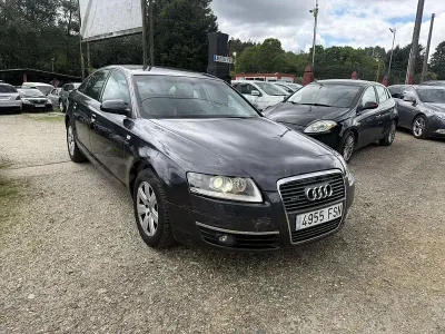 Usado Audi A6 180 CV (132 kW) 2007 Negro Berlina