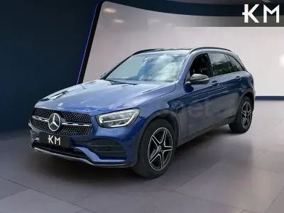 Usado Mercedes GLC220 194 CV (142 kW) 2021 Azul SUV