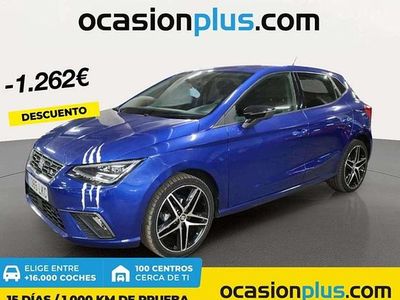 Azul Usado 2020 Seat Ibiza FR Utilitario | 12.628 € (Precio justo)