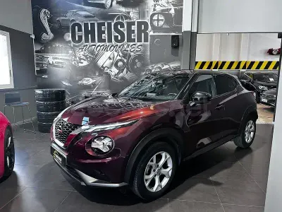 Usado Nissan Juke Tekna 114 CV (83 kW) 2021 Granate SUV