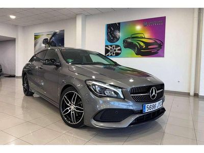Gris Usado 2017 Mercedes CLA200 Shooting Brake Familiar | 19.750 € (Un poco caro)