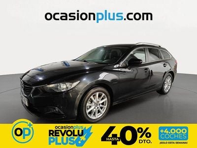 Usado Mazda 6 Style+ 150 CV (110 kW) 2014 Negro Familiar