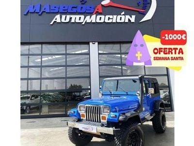 Usado Jeep Wrangler 177 CV (130 kW) 1993 Azul SUV