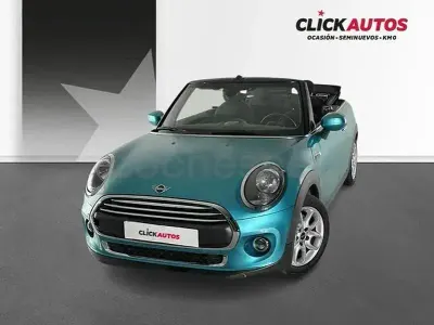 Usado Mini One Cabriolet 102 CV (75 kW) 2020 Azul Descapotable