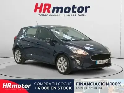 Usado Ford Fiesta Trend 75 CV (55 kW) 2020 Azul Utilitario