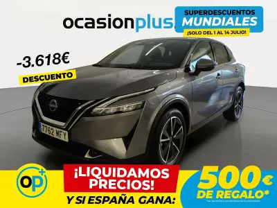 Usado Nissan Qashqai Tekna 158 CV (116 kW) 2023 Gris SUV