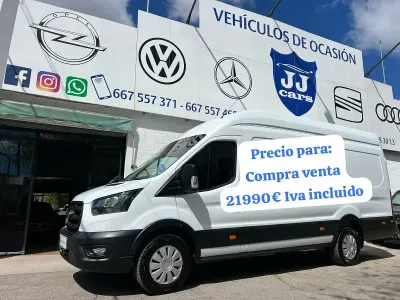 Usado Ford Transit Trend 130 CV (95 kW) 2023 Blanco Van