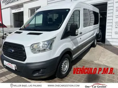 Usado Ford Transit Trend 131 CV (96 kW) 2018 Blanco Familiar