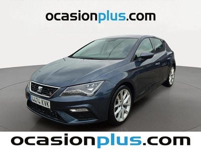 Usado Seat Leon FR 130 CV (95 kW) 2019 Gris Utilitario