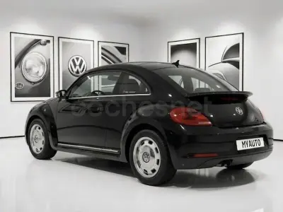 Usado VW Beetle 105 CV (77 kW) 2013 Negro Utilitario