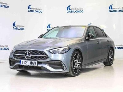 Usado Mercedes C220 AMG line 203 CV (149 kW) 2023 Gris Berlina