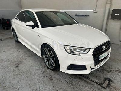 Usado Audi A3 S-Line 150 CV (110 kW) 2019 Blanco Berlina