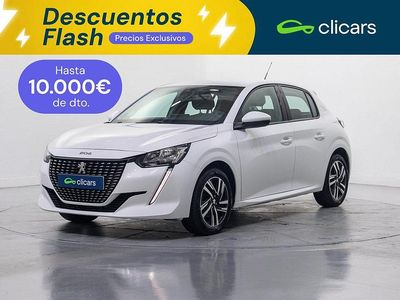 Usado Peugeot 208 Allure 100 CV (73 kW) 2019 Blanco Utilitario