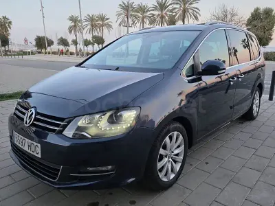 Usado VW Sharan Sport 150 CV (110 kW) 2011 Azul Monovolumen