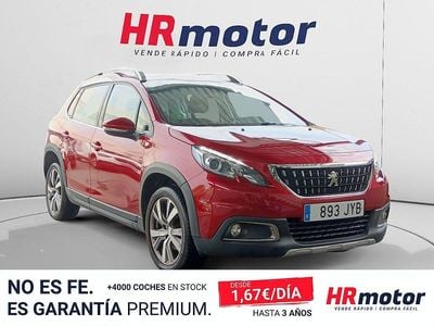 Usado Peugeot 2008 Allure 110 CV (80 kW) 2017 Rojo SUV
