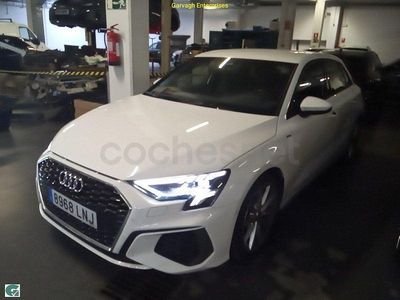 Usado Audi A3 S-Line 150 CV (110 kW) 2021 Blanco Berlina