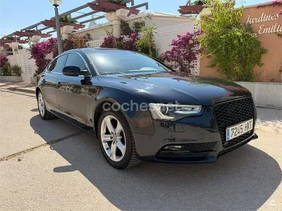 Usado Audi A5 Sportback 177 CV (130 kW) 2014 Negro Utilitario
