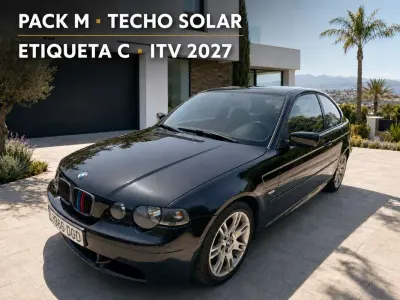 Usado BMW 316 M Sport 116 CV (85 kW) 2004 Negro Berlina