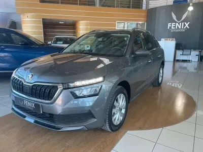 Usado Skoda Kamiq Ambition 110 CV (80 kW) 2023 Gris SUV