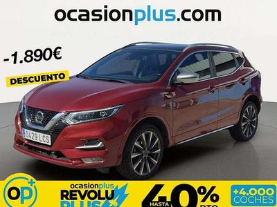 Usado Nissan Qashqai Tekna+ 150 CV (110 kW) 2019 Rojo SUV