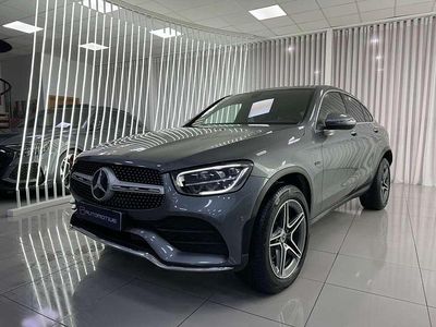 Gris Usado 2021 Mercedes GLC300e Coupe | 41.990 € (Buen precio)