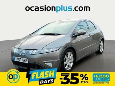 Usado Honda Civic Sport 140 CV (102 kW) 2009 Gris Berlina