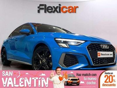 Usado Audi A3 Premium 150 CV (110 kW) 2021 Azul Berlina