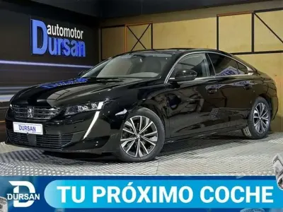 Usado Peugeot 508 Allure 131 CV (96 kW) 2021 Negro Berlina