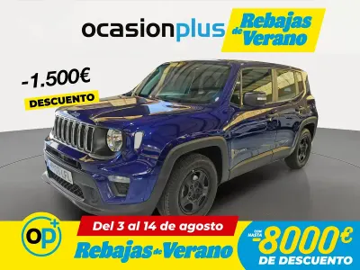 Usado Jeep Renegade Sport 120 CV (88 kW) 2020 Azul SUV