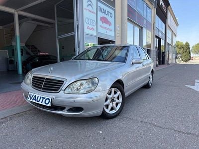 Usado Mercedes S400 260 CV (191 kW) 2004 Gris / plata Berlina