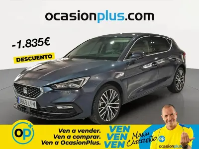 Usado Seat Leon XCELLENCE 150 CV (110 kW) 2021 Azul