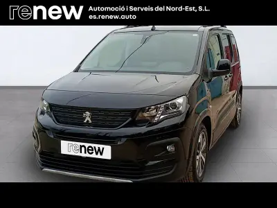 Gebraucht Peugeot Rifter GT-line 110 PS (80 kW) 2019 Schwarz Van / Kleinbus